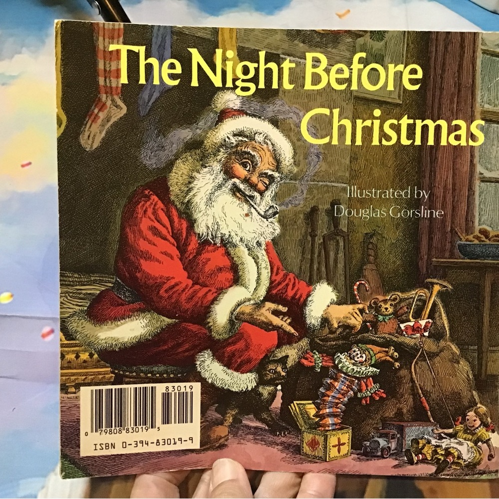 Vintage 1975 edition the night before Christmas paperback - Picture 2 of 4